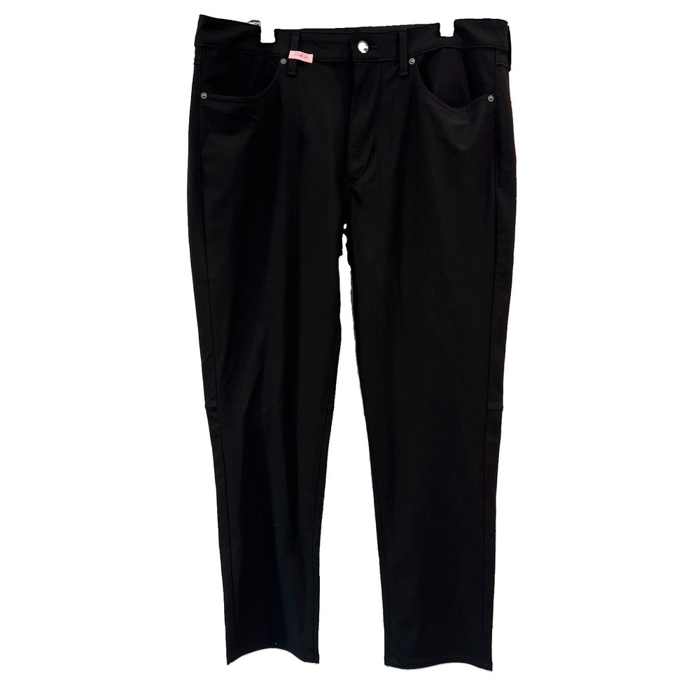 American Eagle Mens Chino Pants 34x30 Black Slim Flex Stretch Casual